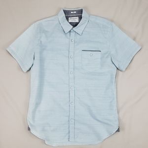 Paper Denim & Cloth Light Blue Casual Button Down Shirt E25